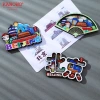 Domestic popular cultural and creative city fridge magnets 3D stereoscopic wooden magnetic fridge magnets, original cultural and tourism products Application Scenario